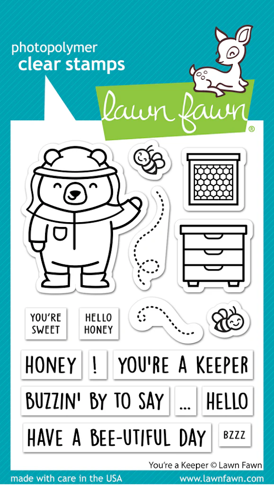 Stamps: Lawn Fawn-You're a Keeper