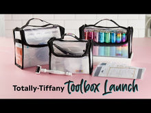Load and play video in Gallery viewer, Storage Solutions: Totally Tiffany- 9&quot; X 4&quot; Tool Box
