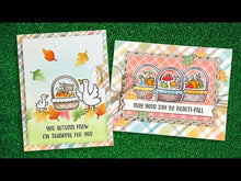 Load and play video in Gallery viewer, Stamps: Lawn Fawn-Spring Basket Add-On: Fall
