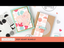 Load and play video in Gallery viewer, TURNABOUT™  PRODUCTS: Concord &amp; 9th-POP HEART TURNABOUT™ STAMP SET
