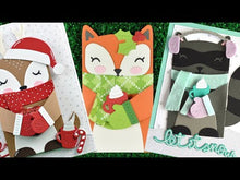 Load and play video in Gallery viewer, Dies: Lawn Fawn-Woodland Critter Huggers Winter Add-On
