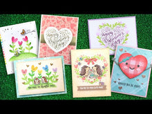 Load and play video in Gallery viewer, Hot Foil: Lawn Fawn-Foiled Sentiments Hot Foil Plate: Happy Valentine’s Day
