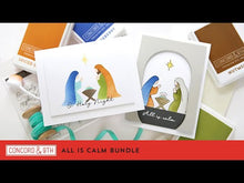 Load and play video in Gallery viewer, Stamps: Concord &amp; 9th-All Is Calm Stamp Set
