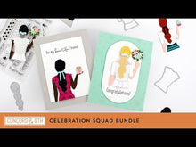 Load and play video in Gallery viewer, Stamps: Concord &amp; 9th-Celebration Squad Stamp Set
