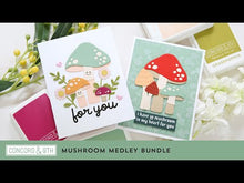 Load and play video in Gallery viewer, Stamps: Concord &amp; 9th- Mushroom Medley Stamp Set
