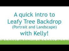 Load and play video in Gallery viewer, Dies: Lawn Fawn-Leafy Tree Backdrop: Portrait
