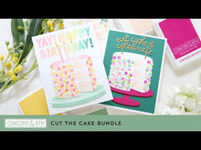 Load and play video in Gallery viewer, Stencils: Concord &amp; 9th-CUT THE CAKE STENCIL PACK
