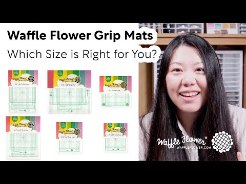 New Waffle Flower Crafts Grip Mat [Bring It In!] 