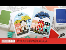 Load and play video in Gallery viewer, Stamps: Concord &amp; 9th-Over the Rooftops Stamp Set
