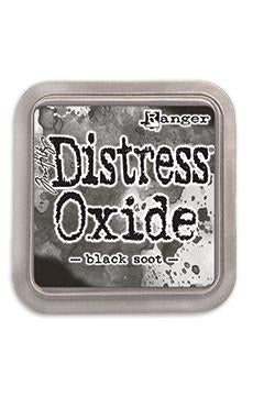 Ink: Tim Holtz Distress Oxide Ink Pad-Black Soot