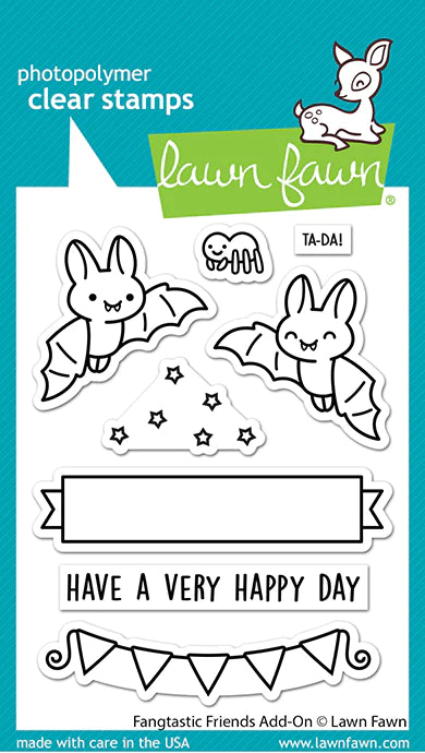 Stamps: Lawn Fawn-Fangtastic Friends Add-On