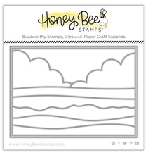 Load image into Gallery viewer, Dies: Honey Bee Stamps-Beach Scene A7 Cover Plate - Honey Cuts

