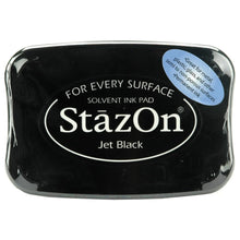 Load image into Gallery viewer, Ink: StazOn Solvent Ink Pad by Imagine-Jet Black
