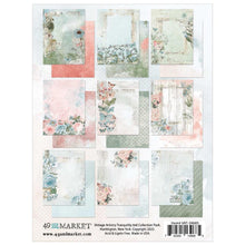 Load image into Gallery viewer, 6x8 Specialty Paper: 49 And Market Collection Pack 6&quot;X8&quot;-Vintage Artistry Tranquility

