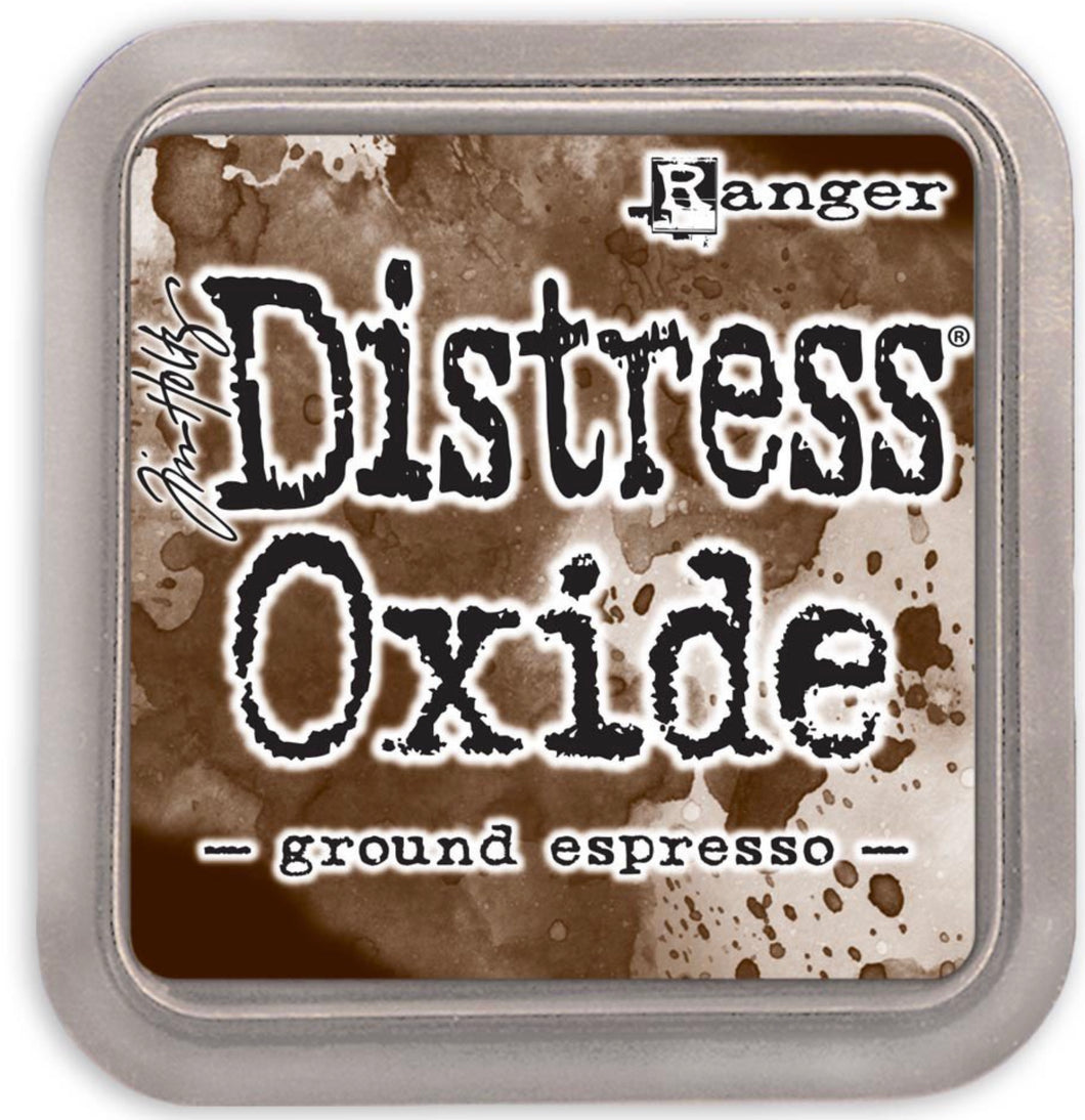 Ink: Tim Holtz Distress Oxides Ink Pad-Ground Espresso
