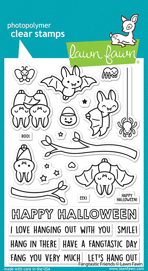 Stamps: Lawn Fawn-Fangtastic Friends