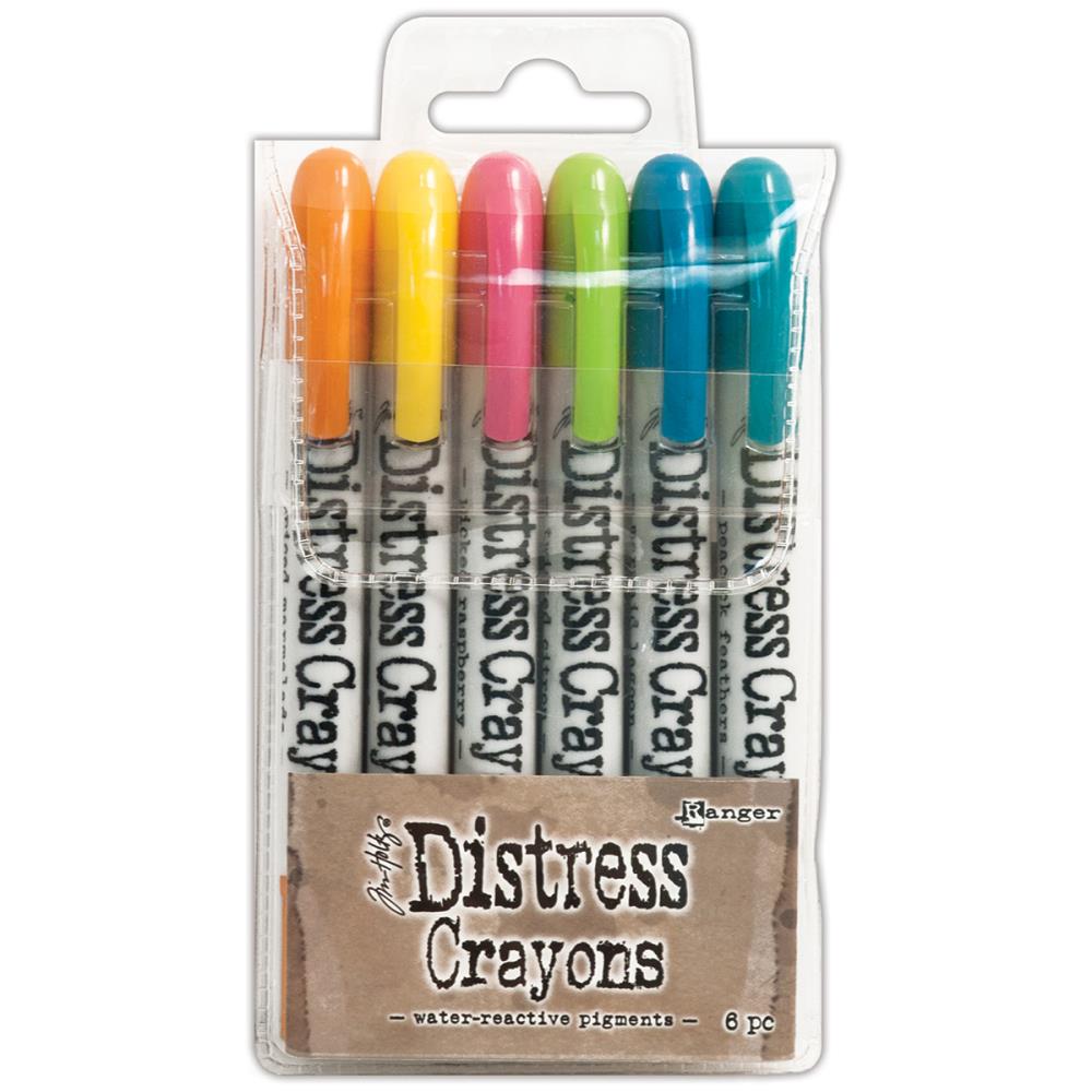 Coloring Tools: Tim Holtz Distress Crayon Set-Set #1