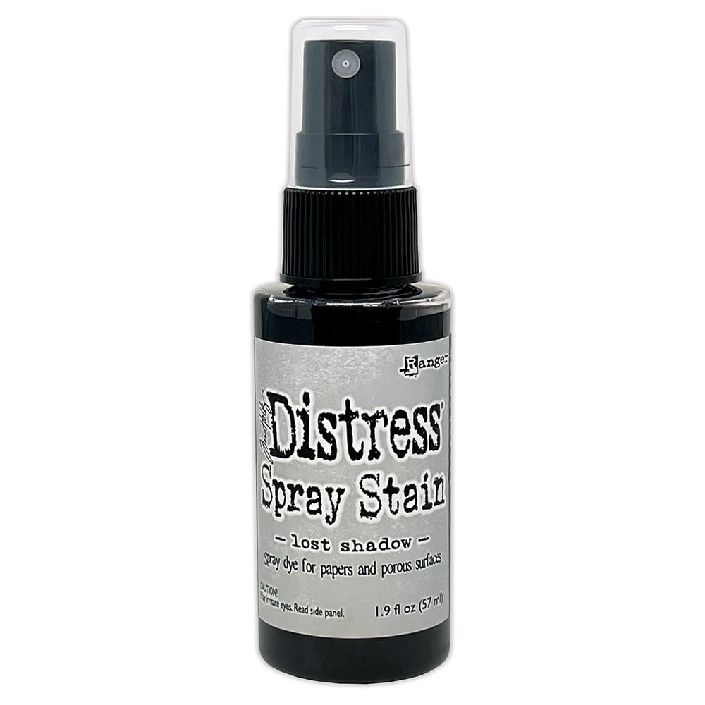 Mixed Media: Tim Holtz Ranger-Tim Holtz Distress Spray Stain 1.9o—Lost Shadow