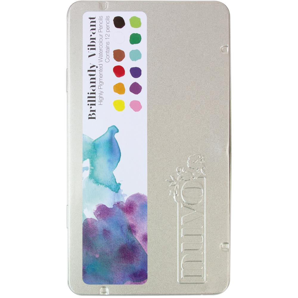 Coloring Tools: Nuvo Watercolor Pencils 12/Pkg