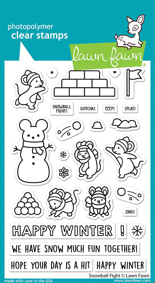 Stamps: Lawn Fawn-Snowball Fight