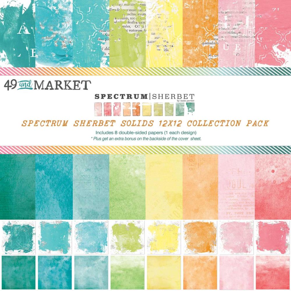 12x12 Cardstock: 49 And Market Collection Pack 12