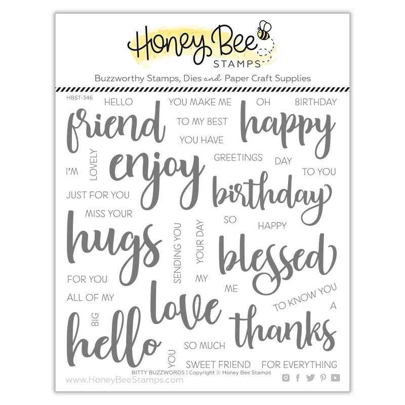 Stamps: Bitty Buzzwords Stamps