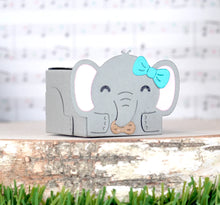 Load image into Gallery viewer, Dies: Lawn Fawn-Tiny Gift Box Elephant Add-On
