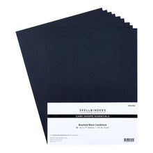 Load image into Gallery viewer, Specialty Paper-Spellbinders Brushed Black Cardstock
