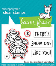 Load image into Gallery viewer, Dies: Lawn Fawn-Snow One Like You Lawn Cuts
