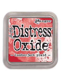 Ink: Tim Holtz Distress® Oxide® Ink Pad-Lumberjack Plaid