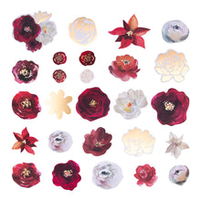 Load image into Gallery viewer, Embellishments: Spellbinders-Santa Lane Floral Die Cut Shapes
