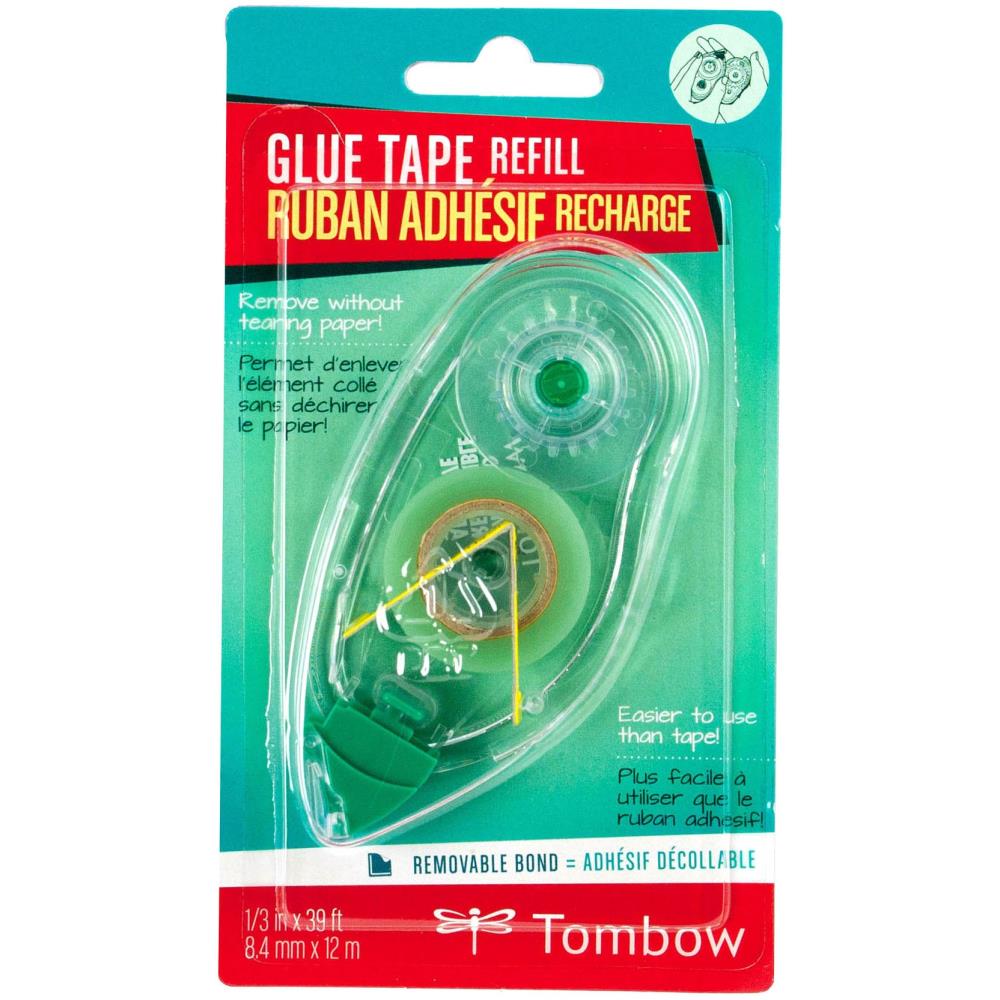 Adhesives: Tombow Mono Adhesive Refill-Removable
