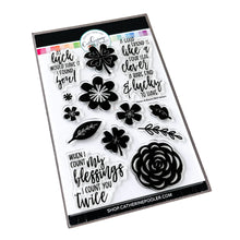 Load image into Gallery viewer, Stamps: Catherine Pooler Designs-Clovers &amp; Blooms
