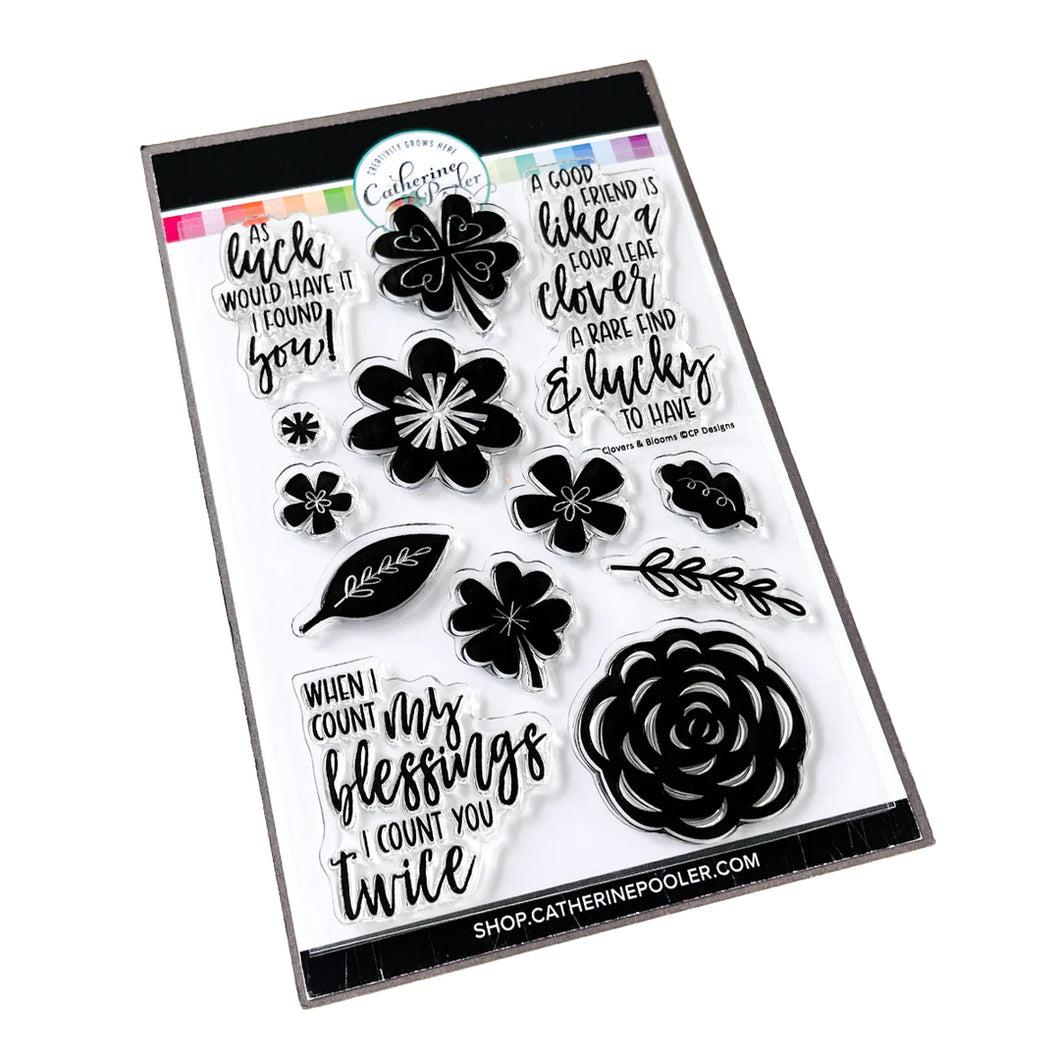 Stamps: Catherine Pooler Designs-Clovers & Blooms