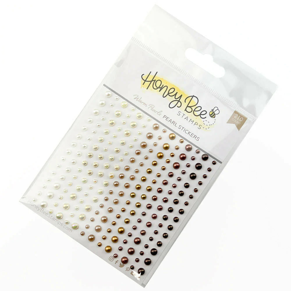 Embellishments: Honey Bee Stamps-Pearl Stickers-Warm Pearls