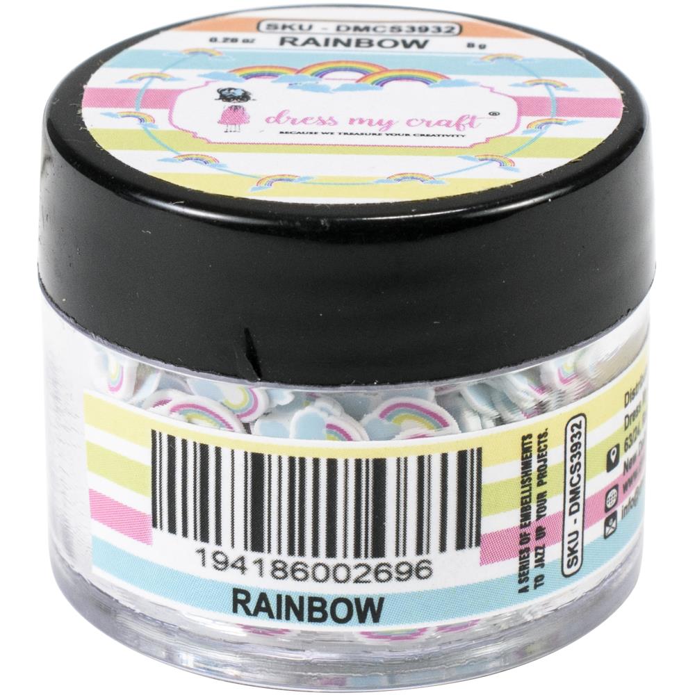 Embellishments: Dress My Craft Shaker Elements 8gm-Rainbow