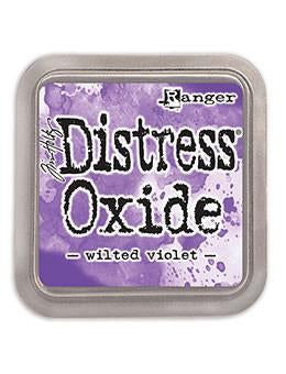 Ink: Tim Holtz Distress Oxides Ink Pad-Wilted Violet