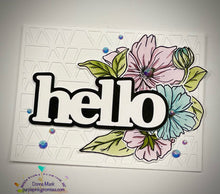 Load image into Gallery viewer, Stamps: It&#39;s a New Day Floral stamp set
