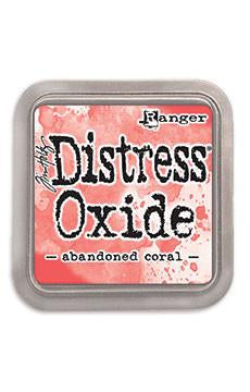 Ink: Tim Holtz Distress Oxide Ink Pad-Abandoned Coral