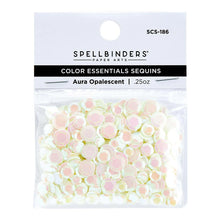 Load image into Gallery viewer, Embellishments: Spellbinders-Color Essentials Sequins-Aura Opalescent
