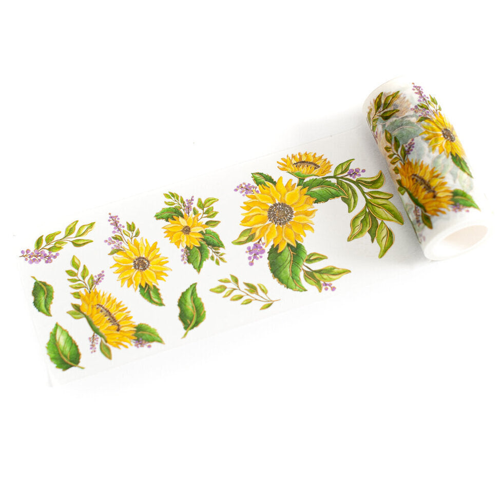 Embellishments: Pinkfresh Studio-Sunflowers Washi