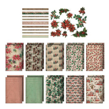 Load image into Gallery viewer, Specialty Paper: Tim Holtz Idea-Ology Worn Wallpaper Scraps 39/Pkg
