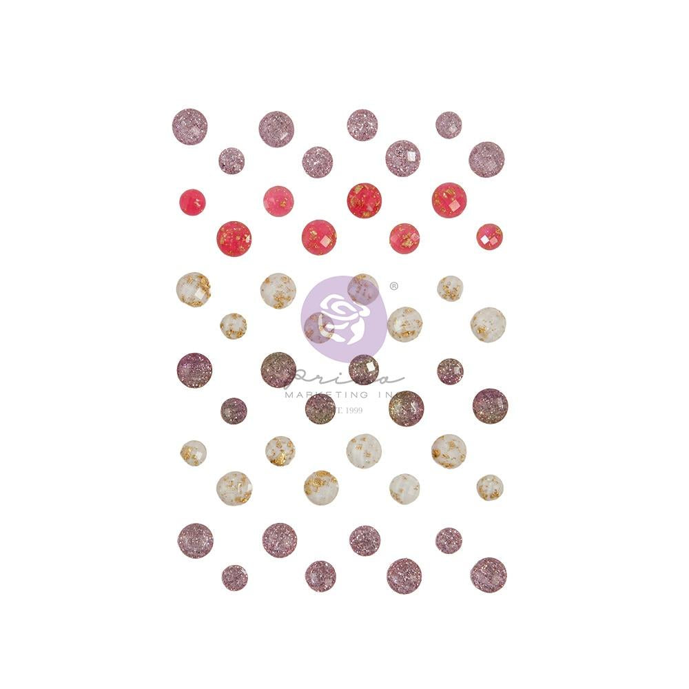 Embellishments: Prima Marketing Love Notes Say It In Crystals by Frank Garcia-Assorted Dots
