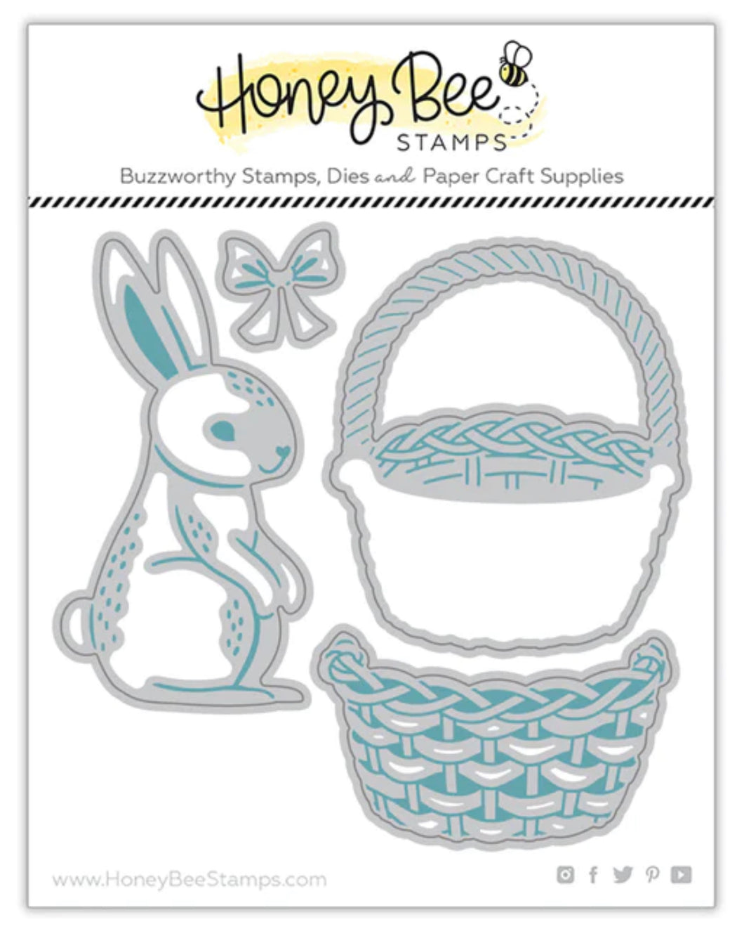 Dies: Honey Bee Stamps-Bunny Basket