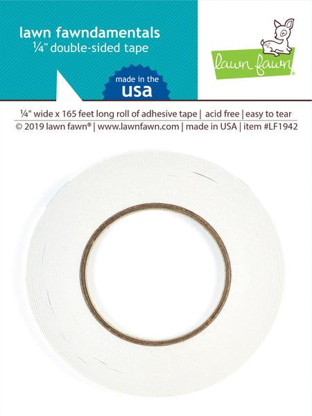 Adhesive: Lawn Fawn-Double Sided Tape 1/4”