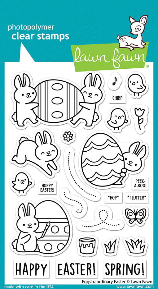 Stamps: Lawn Fawn-Eggstraordinary Easter