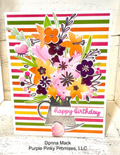 Load image into Gallery viewer, Stencil-n-Stamp &amp; Dies Combo: Waffle Flower-Spring Blooms
