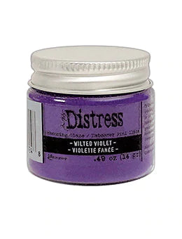 Embossing Powder: Tim Holtz Distress® Embossing Glaze Wilted Violet