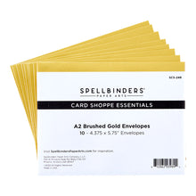 Load image into Gallery viewer, Envelopes: Spellbinders Brushed Colored Envelopes

