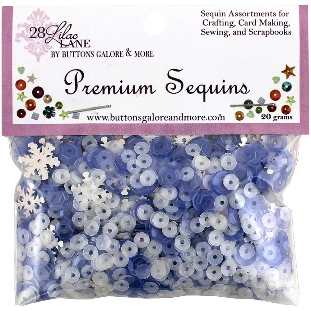 Embellishments: Snowflake Preimium Sequins